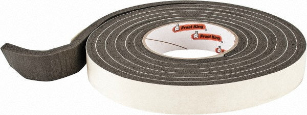 Frost King R511H 10' Long x 1" Wide, High Density Foam Tape Weatherstripping
