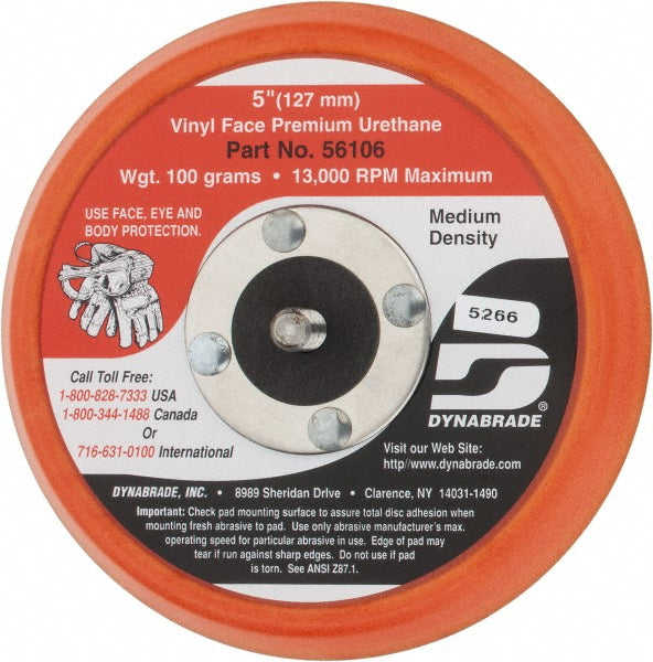 Dynabrade 56106 Disc Backing Pad Nonvacuum Replacement Pad