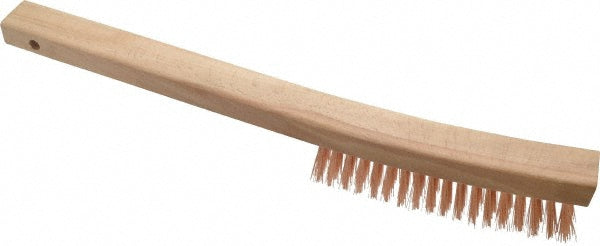 Ampco B-400 Scratch Brush, 4 Rows, 19 Columns, Bronze