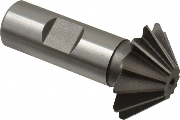 Keo 909-000-025 1-1/2 x 1/2" 45&deg 12-Tooth High Speed Steel Single-Angle Cutter