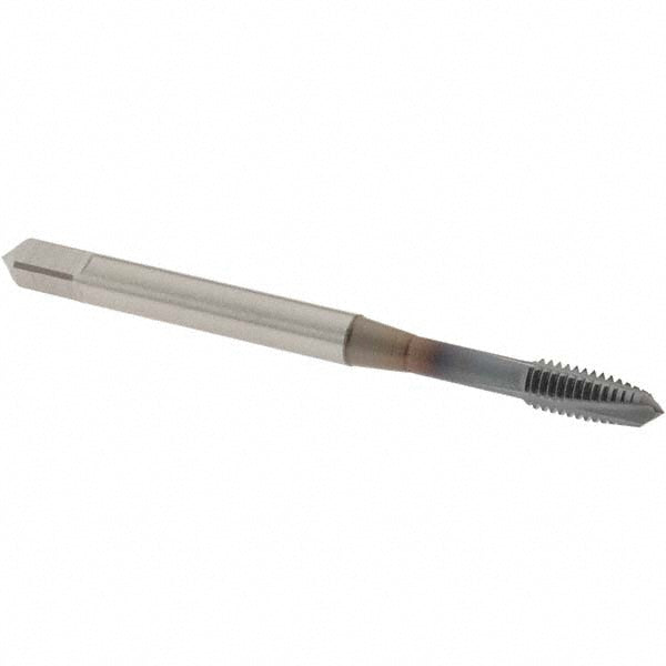OSG 1702308 Spiral Point Tap M4x0.70 Metric Coarse, 3 Flutes, Plug, 6H Class of Fit, Powdered Metal, TiCN Coated