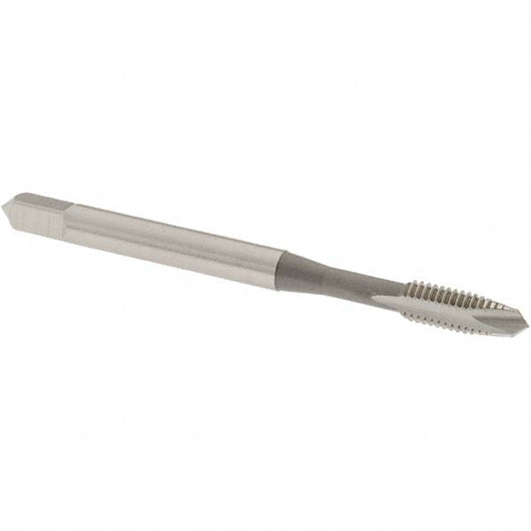 OSG 1101200100 Spiral Point Tap M4x0.7 Metric, 2 Flutes, Plug Chamfer, HSS, Bright/Uncoated Coated