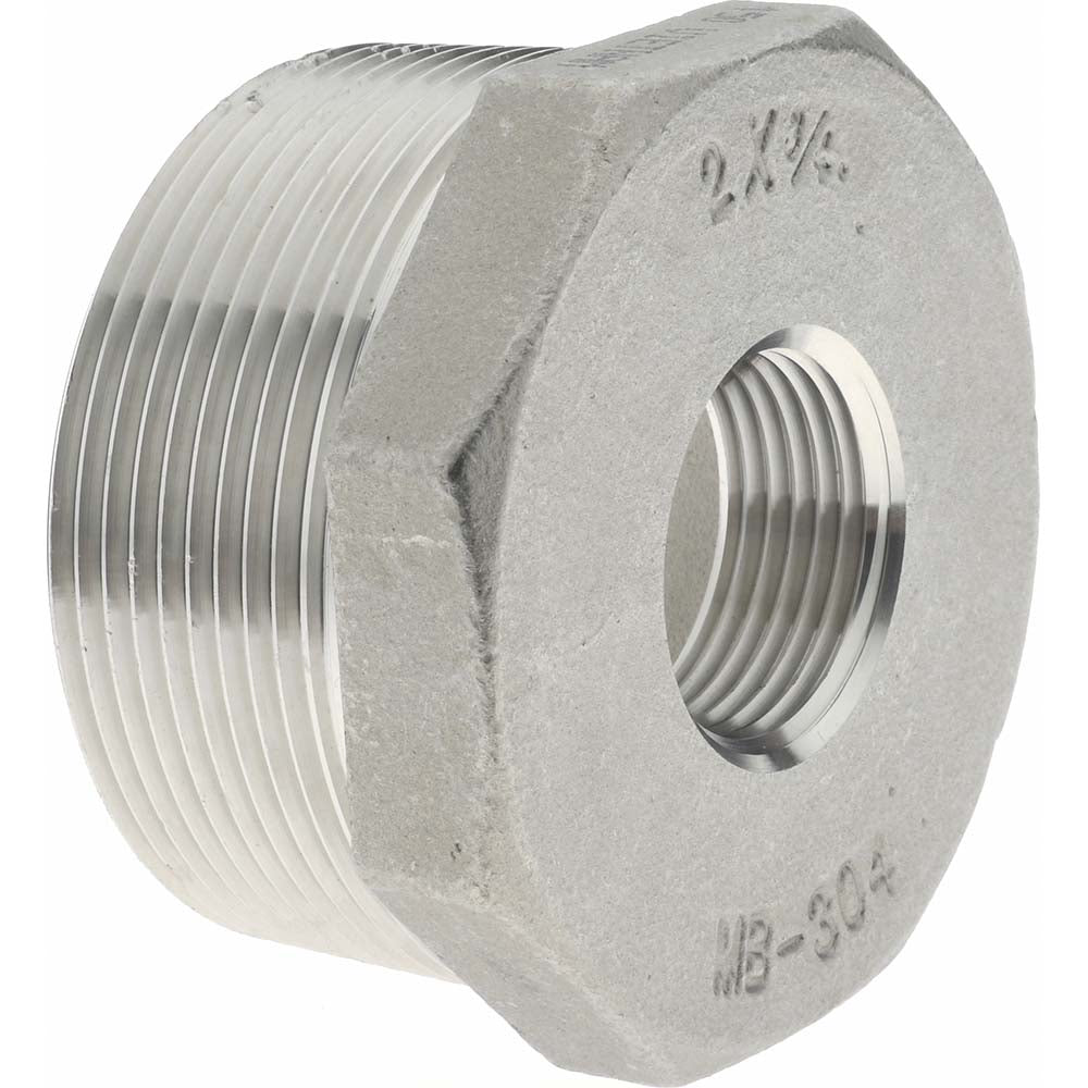 Merit Brass K414-3212 Pipe Bushing 2 x 3/4", 304 Stainless Steel