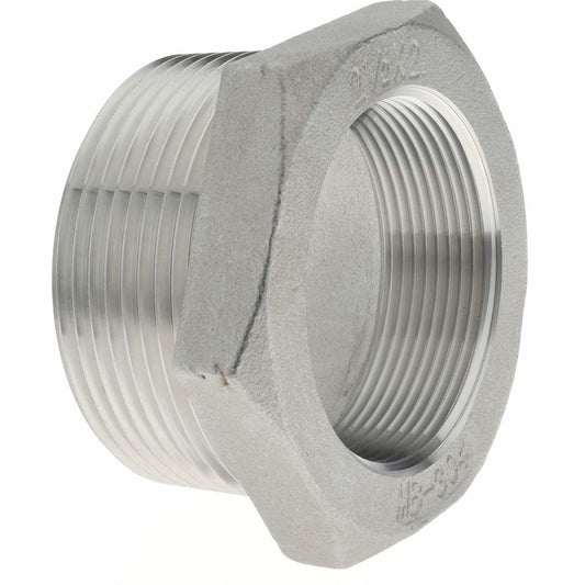 Merit Brass K414-4032 Pipe Bushing 2-1/2 x 2", 304 Stainless Steel