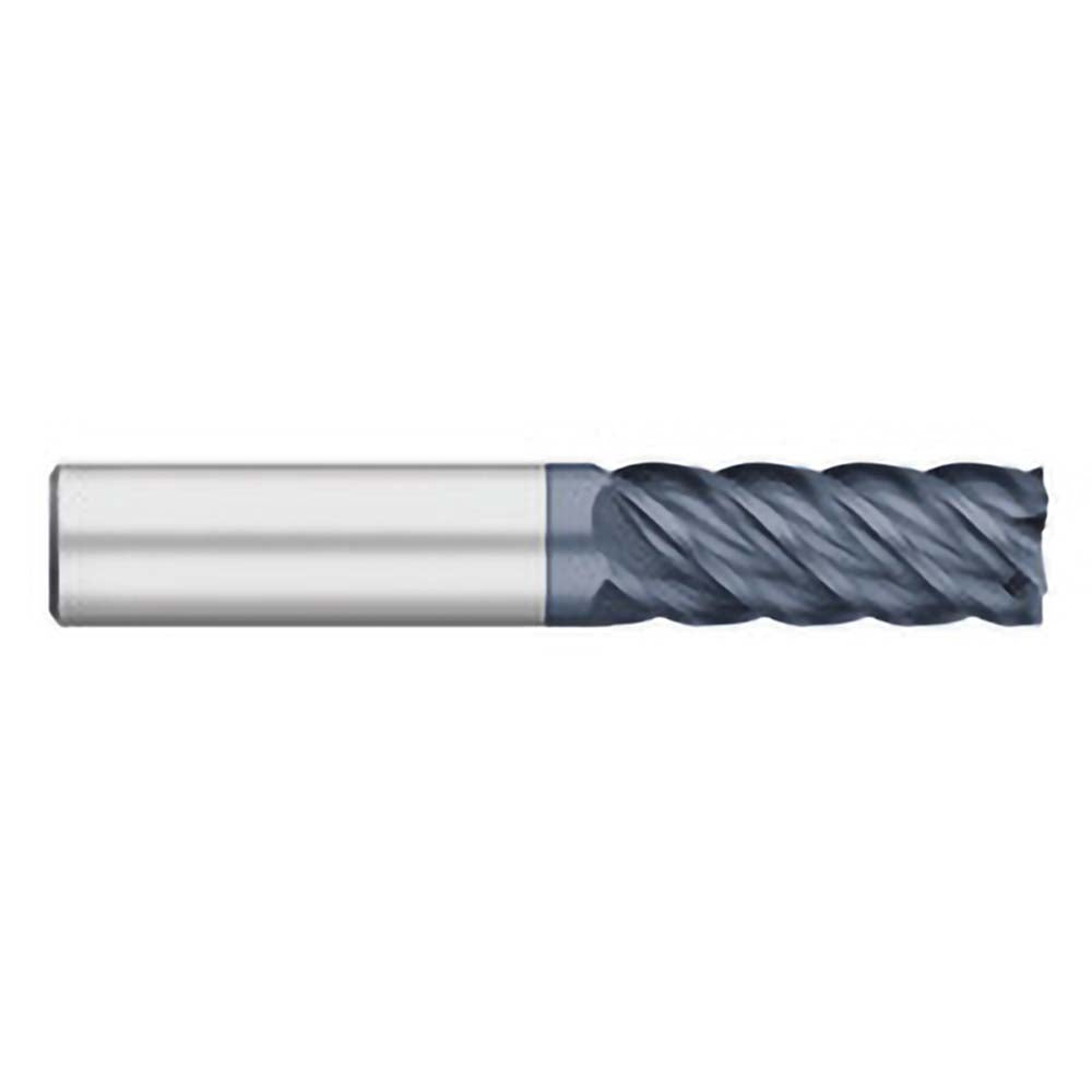 Titan USA TC61912 Square End Mill 3/16" Dia, 3/4" LOC, 5 Flute, Solid Carbide