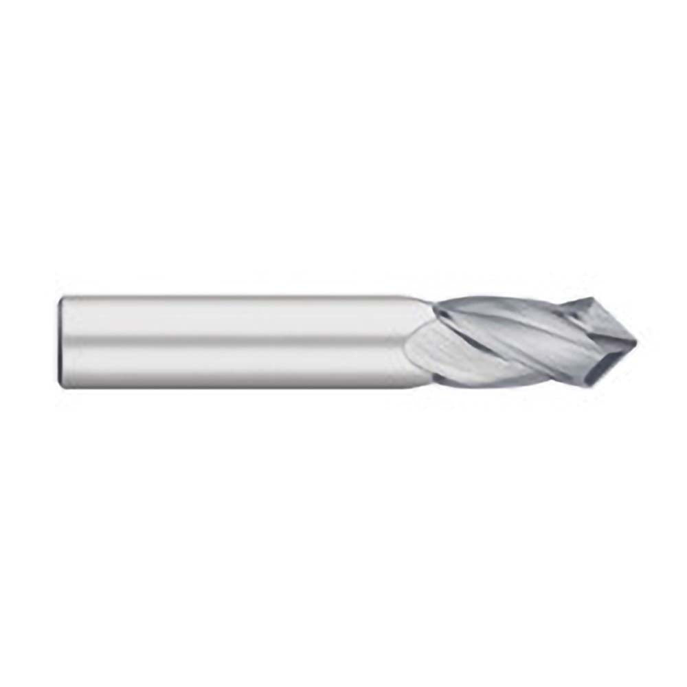 Titan USA TC34132 Drill Mill 1/2" Dia, 1" LOC, 4 Flutes, 90 &deg Point, Solid Carbide
