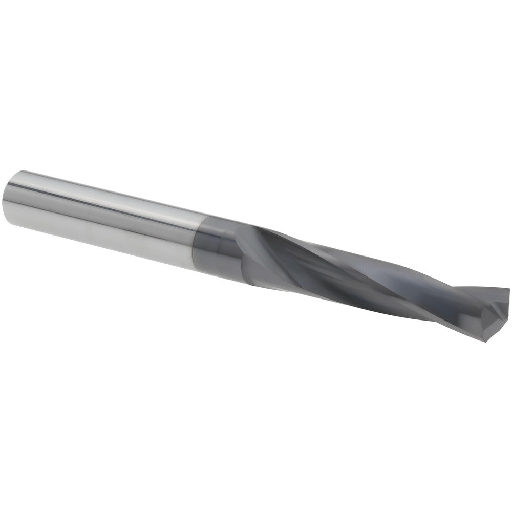 Titan USA TC29106 Screw Machine Length Drill Bit Letter F, (0.2570) Dia, 135 deg, Solid Carbide