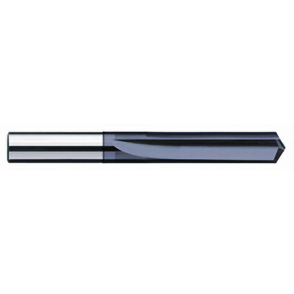 Titan USA TC79612 Straight-Flute Drill Bit Letter L, 140 deg Point, Solid Carbide