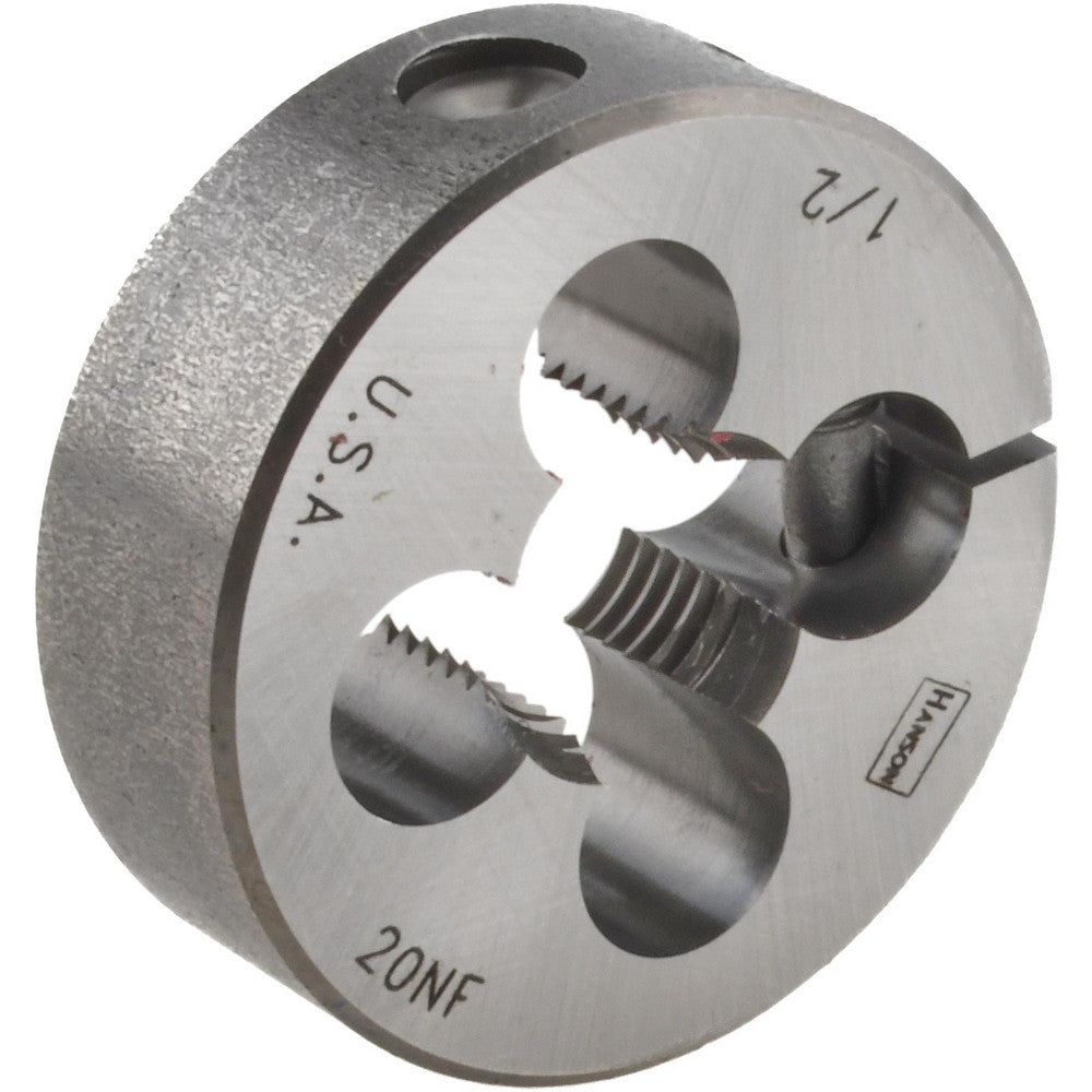 Titan USA TE80156 Round Die 1/2-20, 1-1/2" OD, Carbon Steel