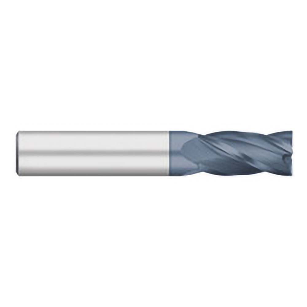 Titan USA TC99516 Square End Mill 1/4'' Dia, 3/4'' LOC, 1/4'' Shank Dia, 2-1/2'' OAL, 4 Flutes, Solid Carbide