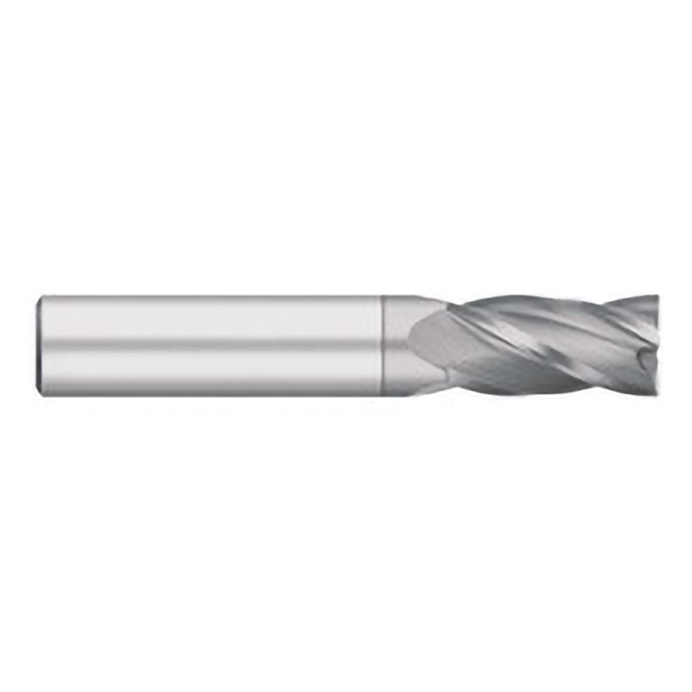 Titan USA TC90533 Square End Mill  0.5000" Dia, 1.25" LOC, 0.5" Shank Dia, 3" OAL, 4 Flutes, Solid Carbide