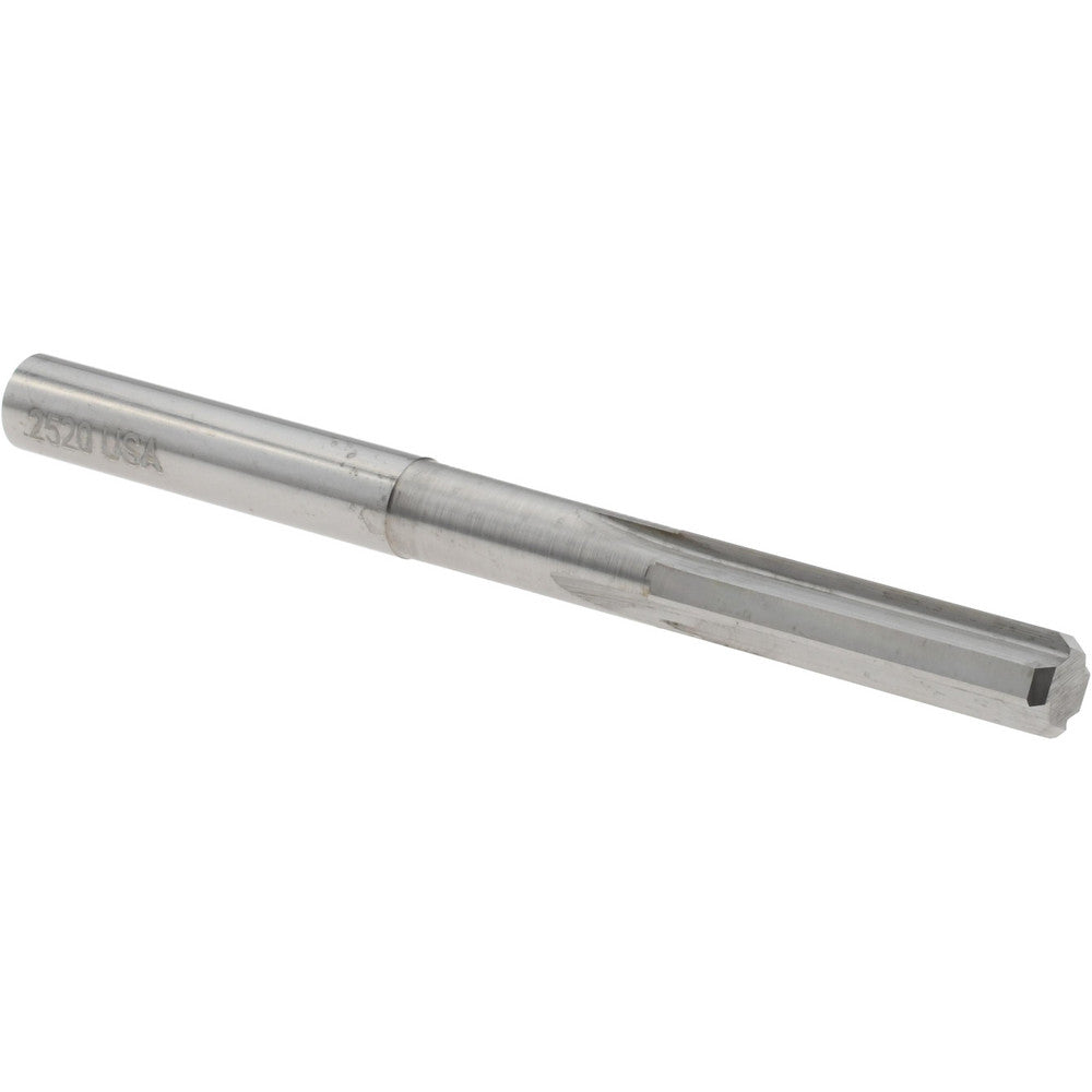 Titan USA TC87315 Chucking Reamer 0.2520" Dia, 3" OAL, 1" Flute Length, Straight Flute, Straight-Cylindrical Shank, Solid Carbide