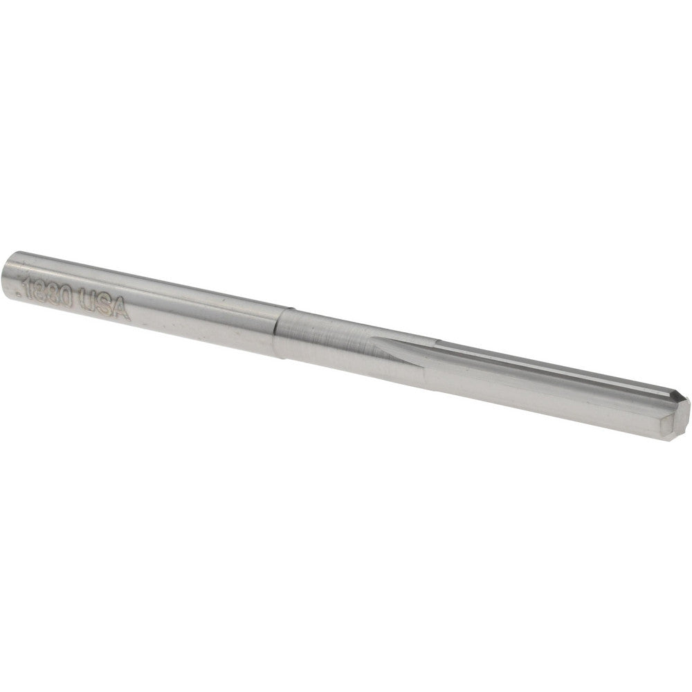 Titan USA TC87238 Chucking Reamer 0.1880" Dia, 2-3/4" OAL, 7/8" Flute Length, Straight Flute, Straight-Cylindrical Shank, Solid Carbide