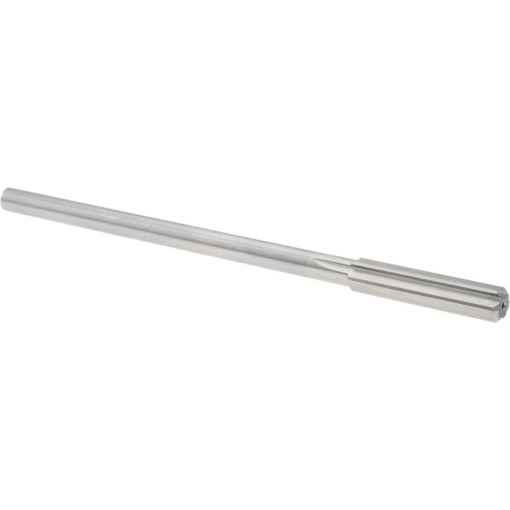 Titan USA TR94624 Chucking Reamer 0.3810" Dia, 7" OAL, 1-3/4" Flute Length, Straight Flute, Straight-Cylindrical Shank, HSS