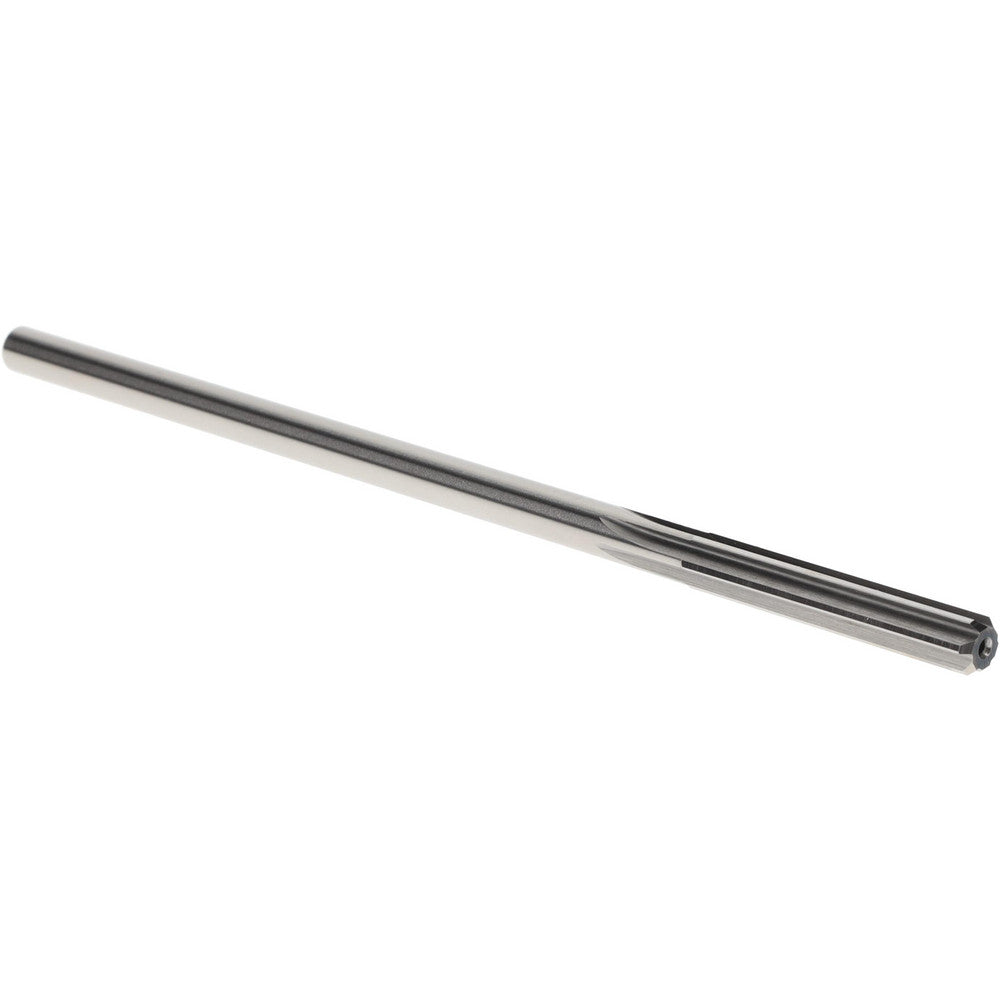 Titan USA TR94389 Chucking Reamer 0.2515" Dia, 6" OAL, 1-1/2" Flute Length, Straight Flute, Straight-Cylindrical Shank, HSS