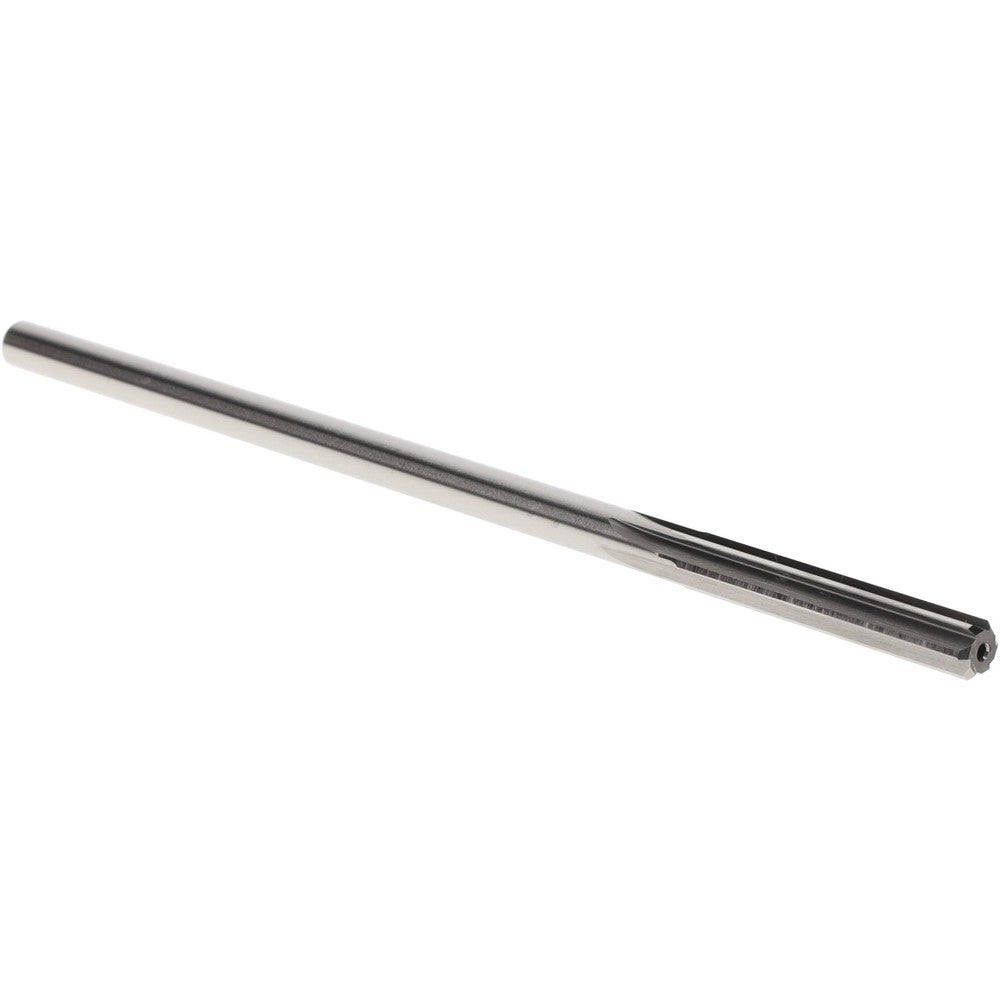 Titan USA TR94387 Chucking Reamer 0.2495" Dia, 6" OAL, 1-1/2" Flute Length, Straight Flute, Straight-Cylindrical Shank, HSS
