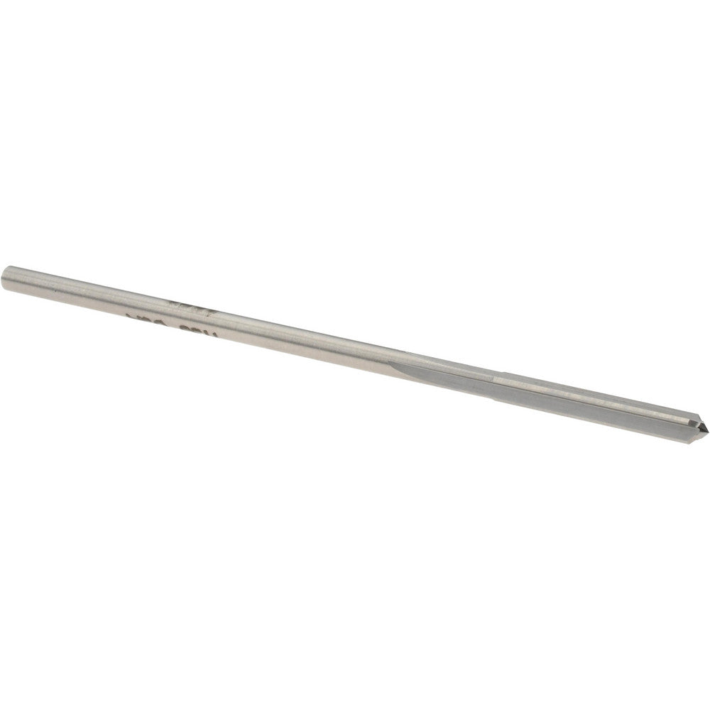 Titan USA TR94182 Chucking Reamer 0.1270" Dia, 3-1/2" OAL, 7/8" Flute Length, Straight Flute, Straight-Cylindrical Shank, HSS