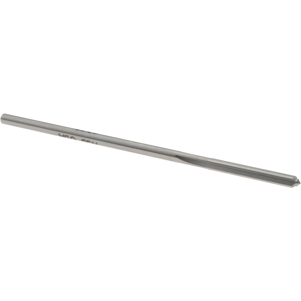 Titan USA TR94178 Chucking Reamer 0.1245" Dia, 3-1/2" OAL, 7/8" Flute Length, Straight Flute, Straight-Cylindrical Shank, HSS