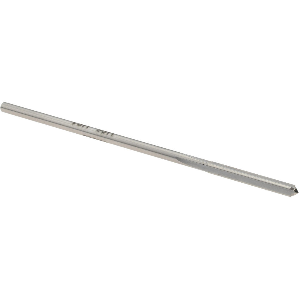 Titan USA TR94168 Chucking Reamer 0.1185" Dia, 3-1/2" OAL, 7/8" Flute Length, Straight Flute, Straight-Cylindrical Shank, HSS