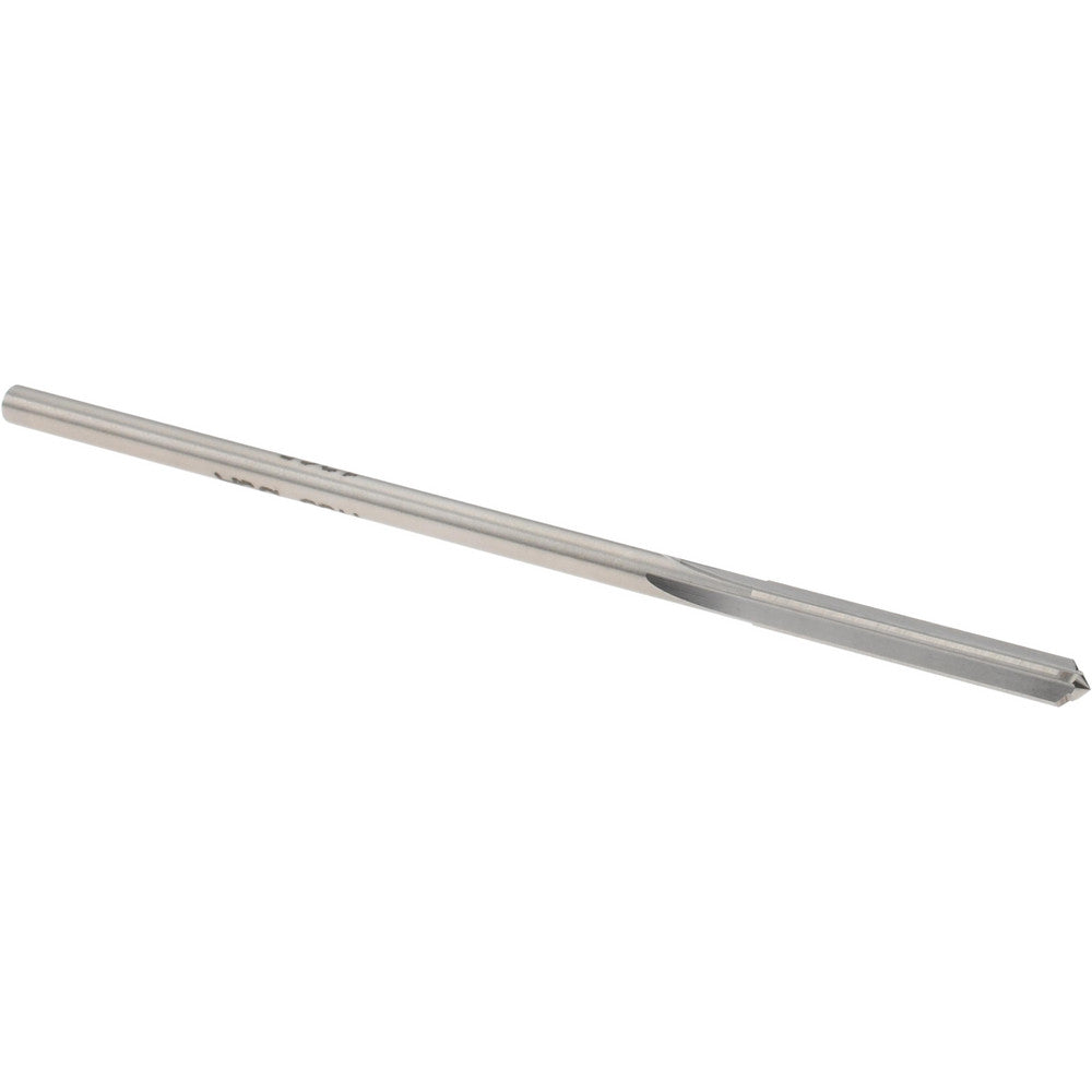 Titan USA TR94181 Chucking Reamer 0.1265" Dia, 3-1/2" OAL, 7/8" Flute Length, Straight Flute, Straight-Cylindrical Shank, HSS