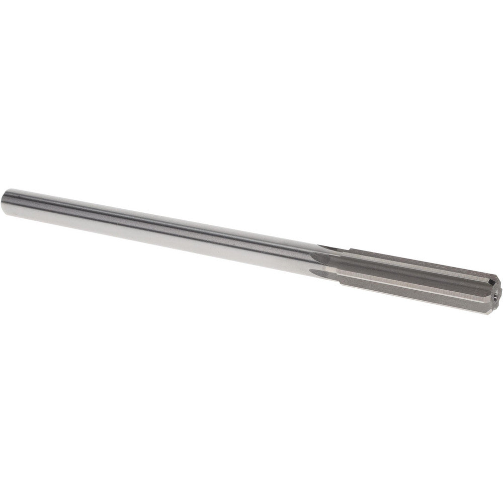 Titan USA TR96172 Chucking Reamer 0.4990" Dia, 8" OAL, 2" Flute Length, Straight Flute, Straight-Cylindrical Shank, HSS