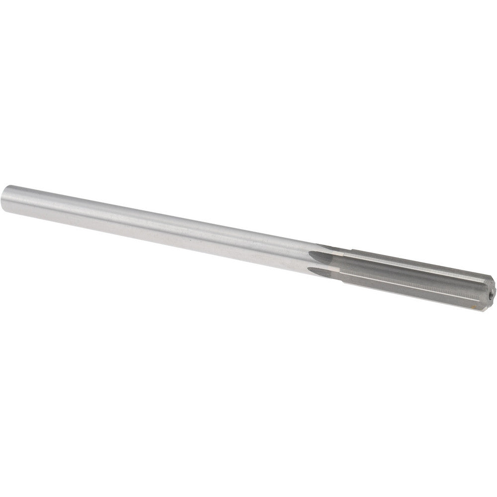 Titan USA TR96169 Chucking Reamer 12 mm Dia, 8" OAL, 2" Flute Length, Straight Flute, Straight-Cylindrical Shank, HSS