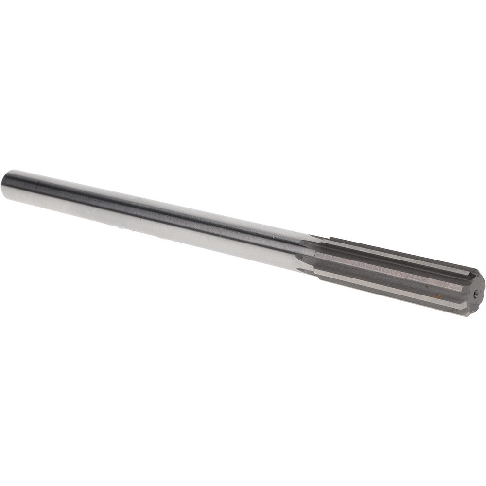 Titan USA TR94882 Chucking Reamer 0.6255" Dia, 9" OAL, 2-1/4" Flute Length, Straight Flute, Straight-Cylindrical Shank, HSS