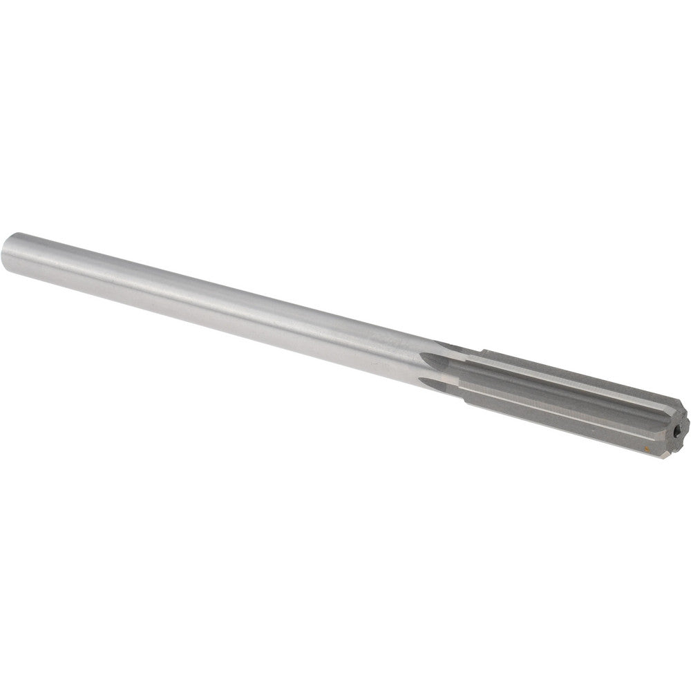 Titan USA TR94854 Chucking Reamer 0.5005" Dia, 8" OAL, 2" Flute Length, Straight Flute, Straight-Cylindrical Shank, HSS