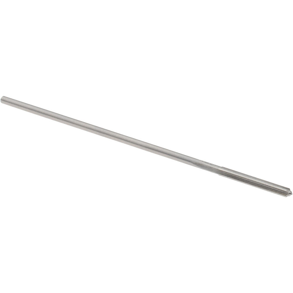 Titan USA TR96035 Chucking Reamer #52, 2-1/2" OAL, 1/2" Flute Length, Straight Flute, Straight-Cylindrical Shank, HSS