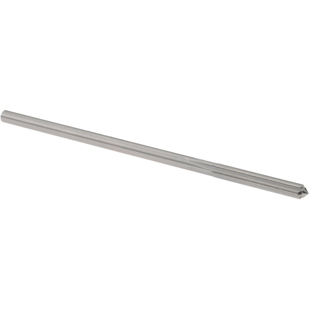 Titan USA TR96077 Chucking Reamer #22, 4" OAL, 1" Flute Length, Straight Flute, Straight-Cylindrical Shank, HSS