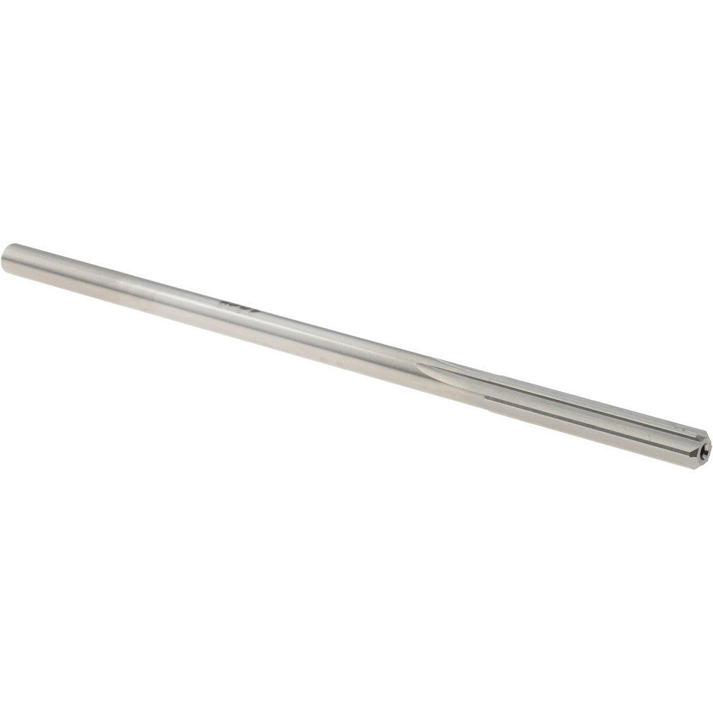 Titan USA TR96090 Chucking Reamer 0.1865" Dia, 4-1/2" OAL, 1-1/8" Flute Length, Straight Flute, Straight-Cylindrical Shank, HSS
