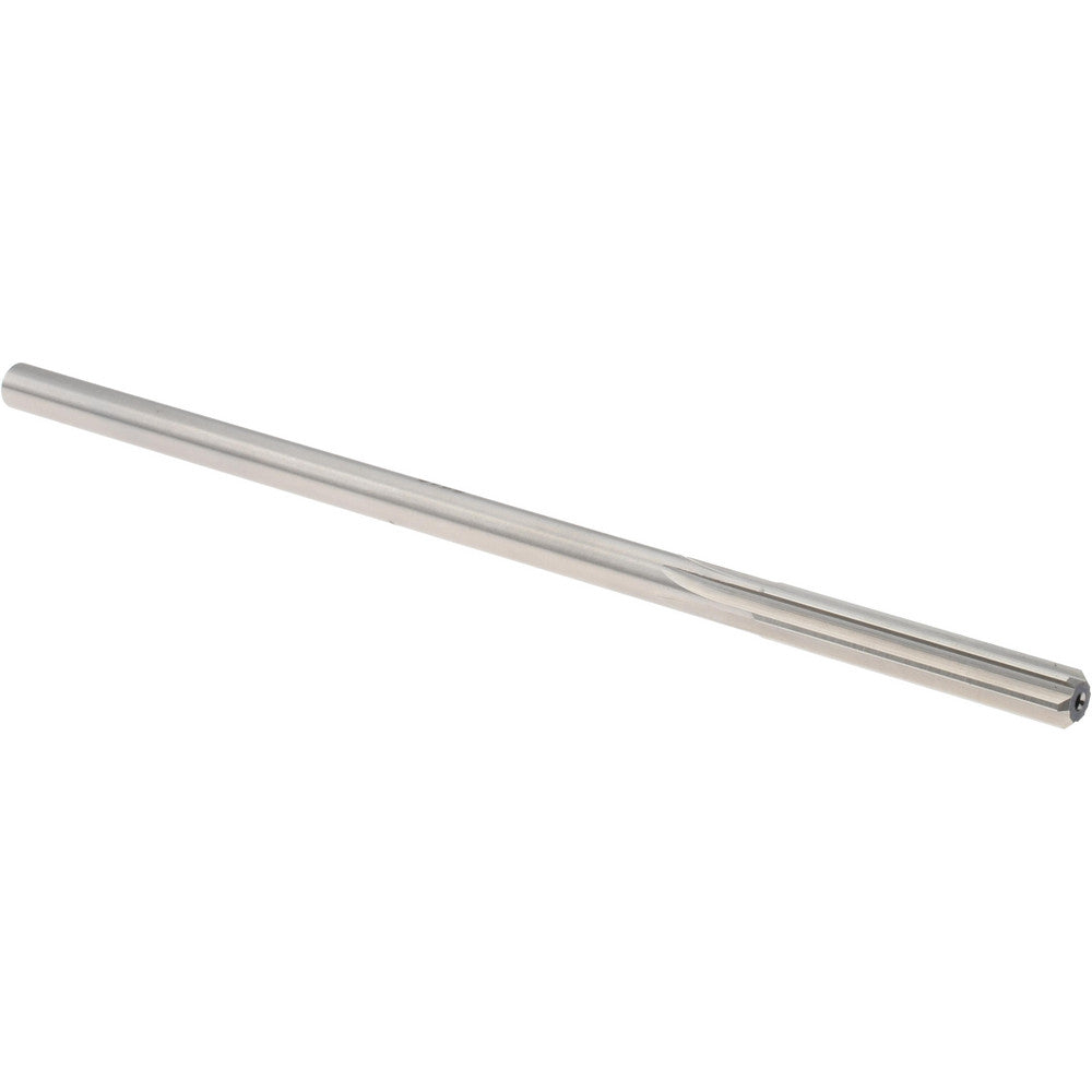 Titan USA TR96117 Chucking Reamer 0.2510" Dia, 6" OAL, 1-1/2" Flute Length, Straight Flute, Straight-Cylindrical Shank, HSS
