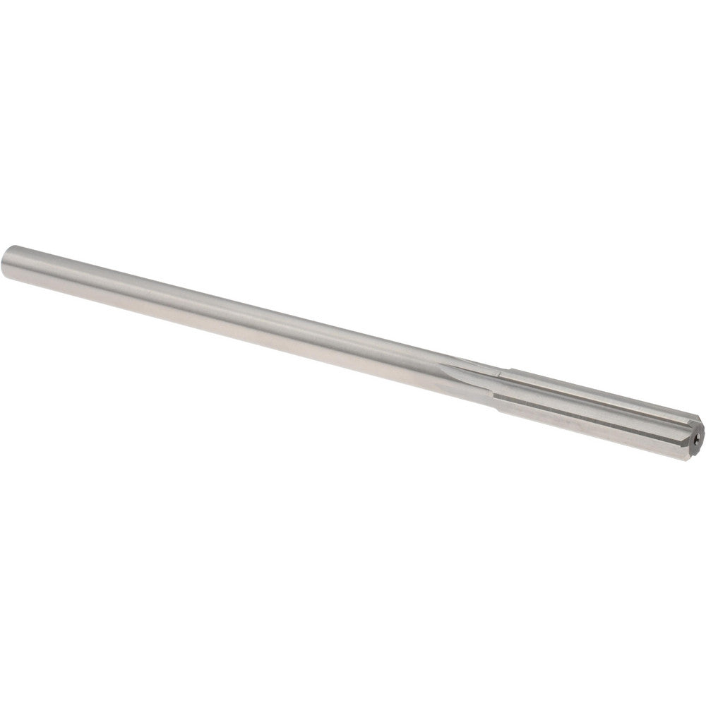 Titan USA TR96136 Chucking Reamer 8 mm Dia, 6" OAL, 1-1/2" Flute Length, Straight Flute, Straight-Cylindrical Shank, HSS
