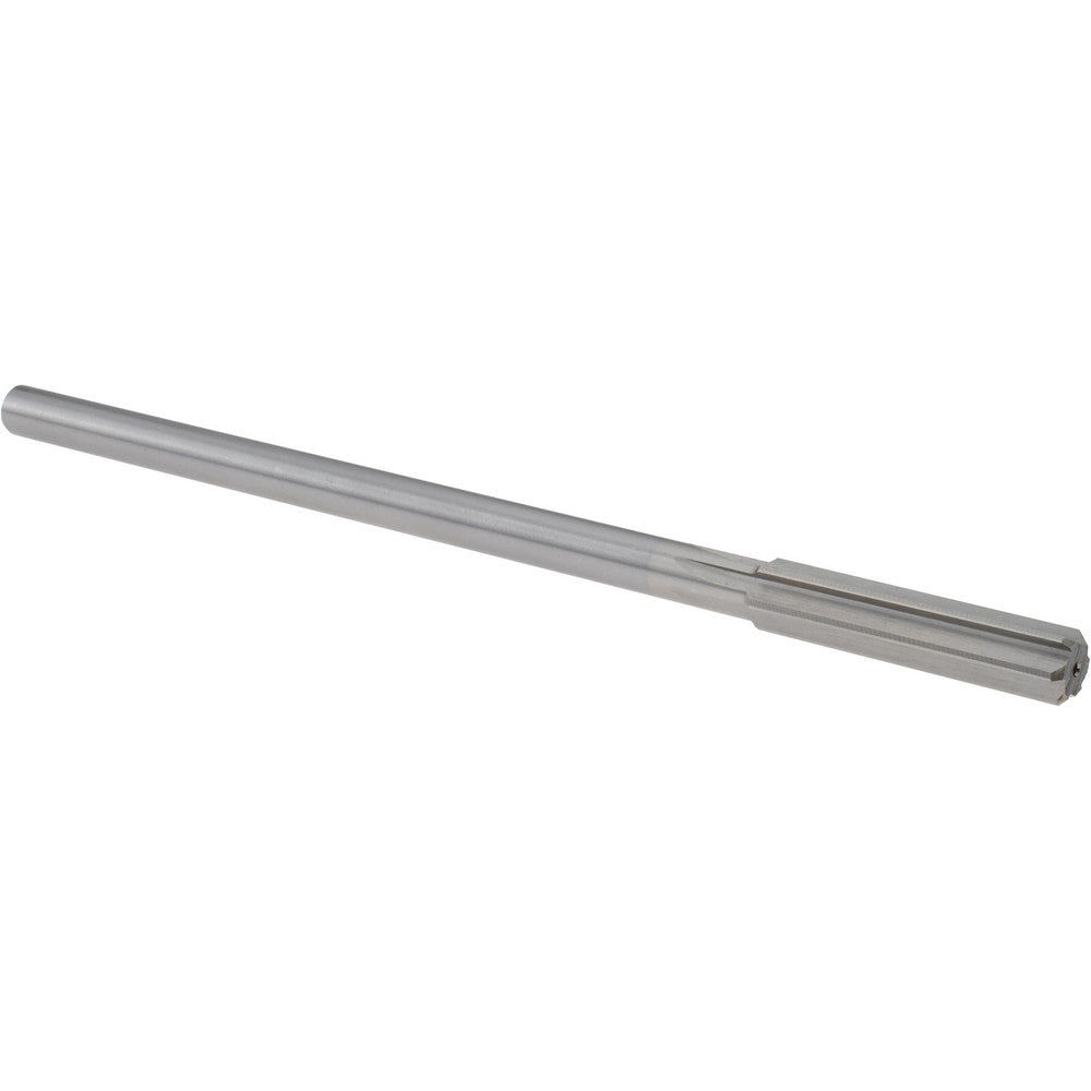 Titan USA TR96149 Chucking Reamer 0.3740" Dia, 7" OAL, 1-3/4" Flute Length, Straight Flute, Straight-Cylindrical Shank, HSS