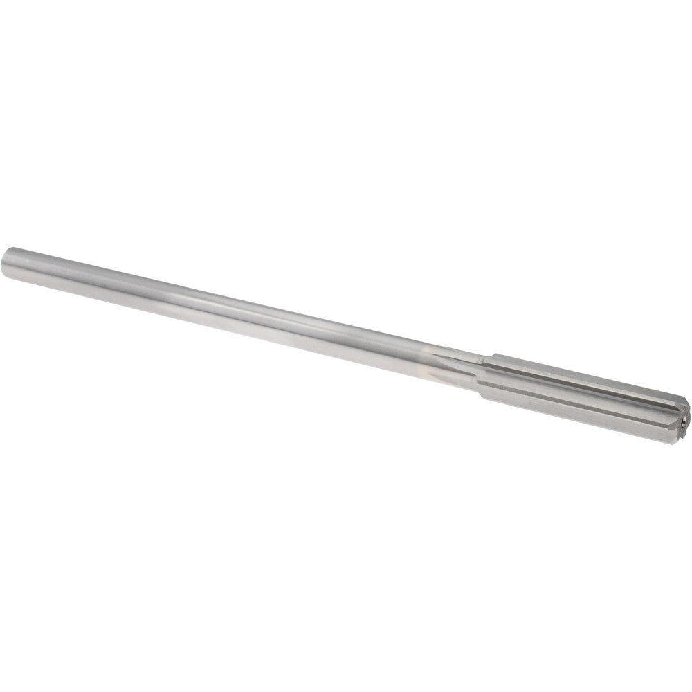 Titan USA TR96154 Chucking Reamer 25/64" Dia, 7" OAL, 1-3/4" Flute Length, Straight Flute, Straight-Cylindrical Shank, HSS