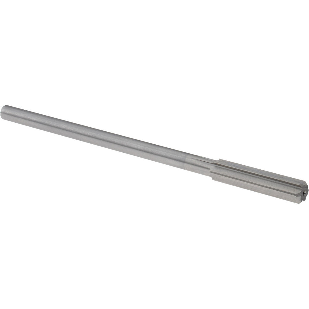 Titan USA TR96155 Chucking Reamer 10 mm Dia, 7" OAL, 1-3/4" Flute Length, Straight Flute, Straight-Cylindrical Shank, HSS