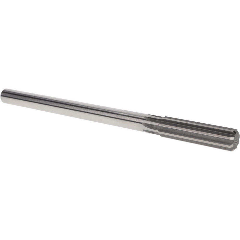 Titan USA TR96191 Chucking Reamer 5/8" Dia, 9" OAL, 2-1/4" Flute Length, Straight Flute, Straight-Cylindrical Shank, HSS