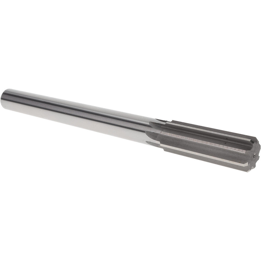 Titan USA TR96246 Chucking Reamer 1" Dia, 10-1/2" OAL, 2-3/4" Flute Length, Straight Flute, Straight-Cylindrical Shank, HSS