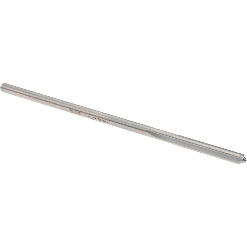 Titan USA TR96373 Chucking Reamer 1/8" Dia, 3-1/2" OAL, 7/8" Flute Length, Straight Flute, Straight-Cylindrical Shank, Cobalt Steel