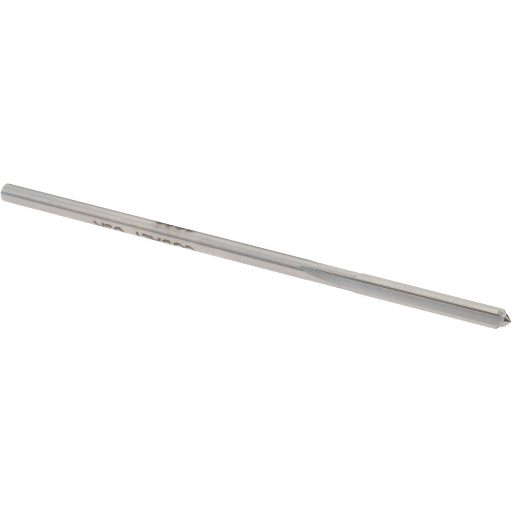 Titan USA TR96374 Chucking Reamer 0.1260" Dia, 3-1/2" OAL, 7/8" Flute Length, Straight Flute, Straight-Cylindrical Shank, Cobalt Steel