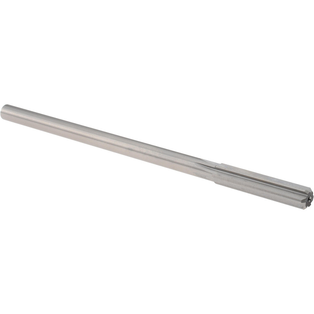 Titan USA TR96445 Chucking Reamer 8 mm Dia, 6" OAL, 1-1/2" Flute Length, Straight Flute, Straight-Cylindrical Shank, Cobalt Steel