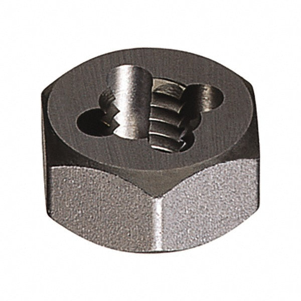 Greenfield Threading 403140 Hex Rethreading Die 3/8-16, Right Hand, Carbon Steel