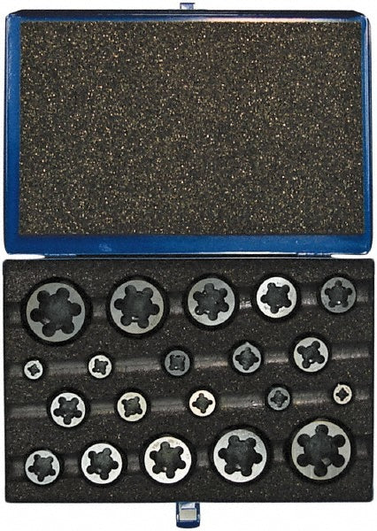Greenfield Threading 403595 1/4-20 to 1-14 UNC, UNF, UNS, Hex Die Set