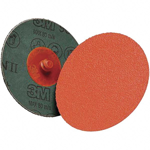 3M 7100050303 Fiber Disc  3" Disc Dia, Quick Change TR (Type III), 60 Grit, Premium Ceramic Alumina