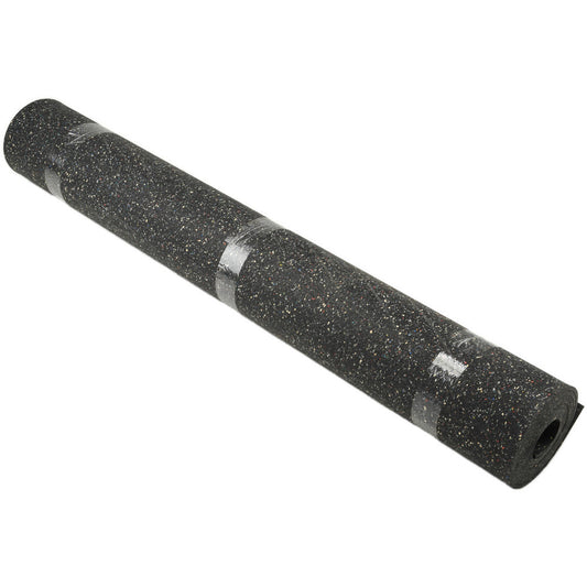 E JAMES & CO 8501-1/4-10 Sheet Rubber, 1/4" Thick, 48" Wide, 120" Long, Black