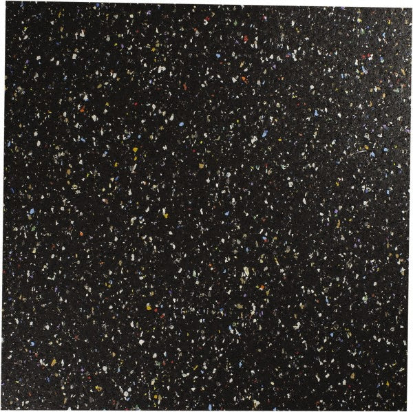 E JAMES & CO 8501-1/8A Sheet Rubber, 1/8" Thick, 12" Wide, 12" Long, Black
