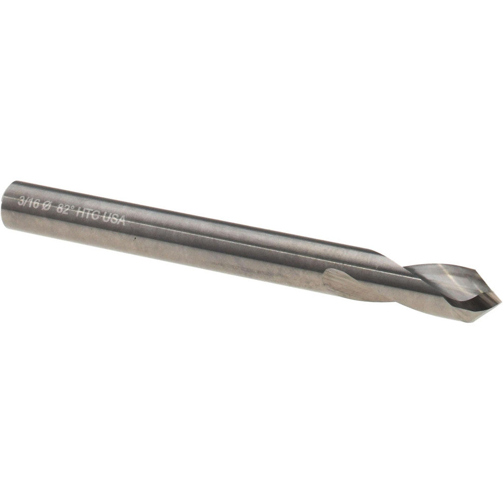 Harvey Tool 965212 Spotting Drill 3/16" Dia, 82 deg, 2" OAL, Solid Carbide