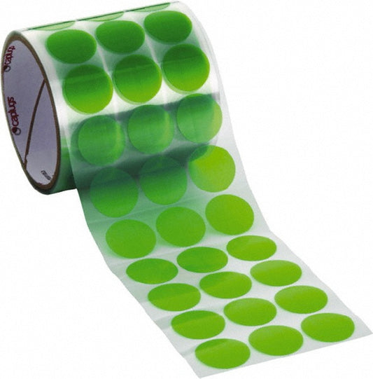 Caplugs SH-47257 High Temperature Masking Tape 3.5 mil Thick, Green