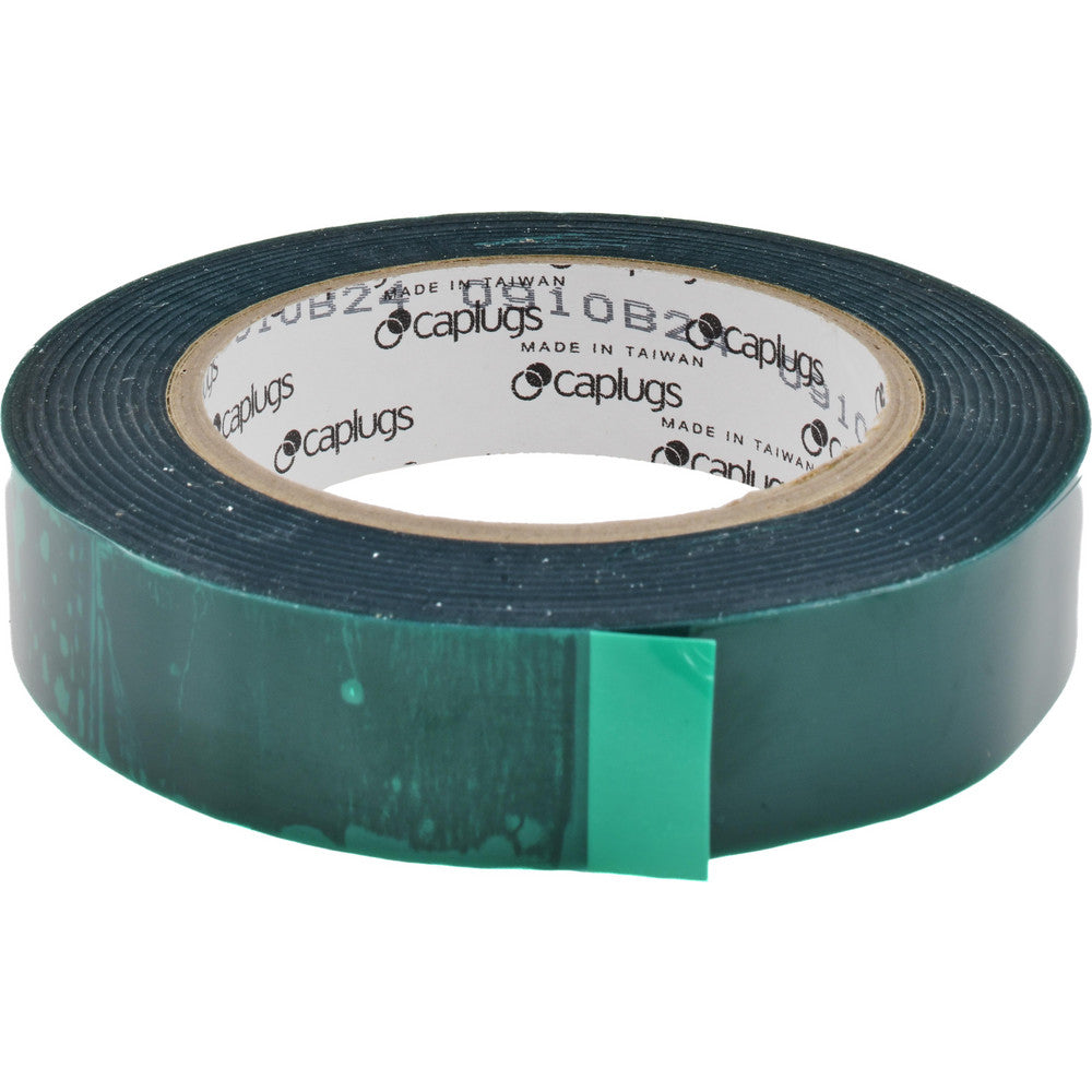 Caplugs SH-47531 High Temperature Masking Tape 1" Wide, 72 yd Long, 3.5 mil Thick, Green