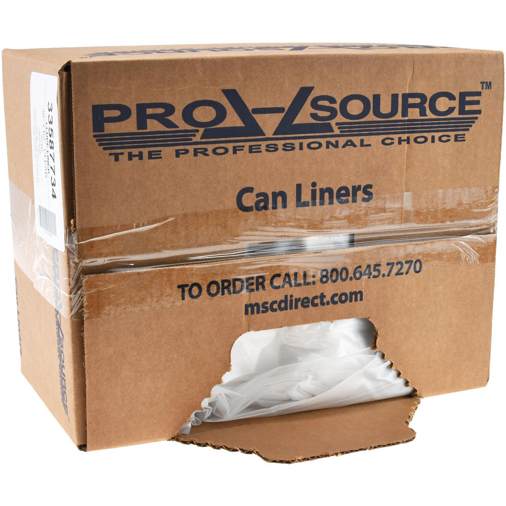 Pro-Source PSST386318C Contractor Trash Bags 60 gal, 1.8 mil, 100 Pack